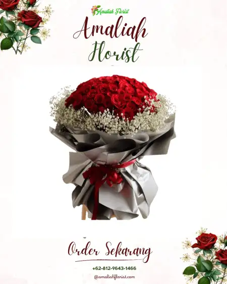 Buket Bunga Batu Aji